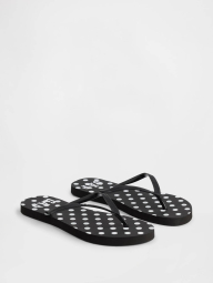 Вьетнамки женские GAP в горошек 40 (9 US) 26,5 см Черный 1159859820