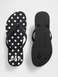 Вьетнамки женские GAP в горошек 40 (9 US) 26,5 см Черный 1159859820