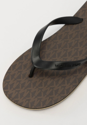 Чоловічі в'єтнамки Michael Kors з логотипом 42 (9 US) 27,5 см Чорний/Коричневий 1161204385