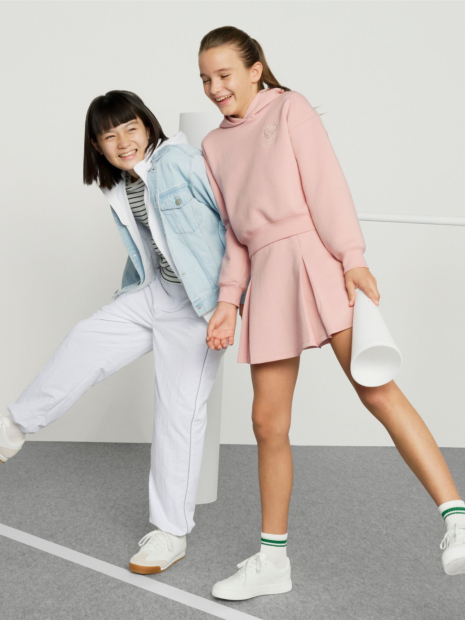 Детская карманная парка UNIQLO с защитой от ультрафиолета 1159840964 (Белый 145-155)