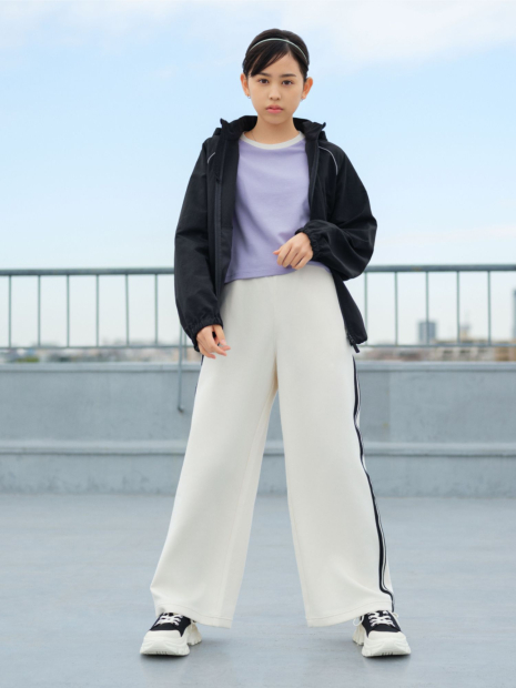 Детская карманная парка UNIQLO с защитой от ультрафиолета 1159840967 (Черный 145-155)