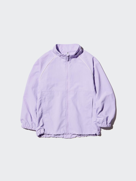 Дитяча кишенькова парка UNIQLO із захистом від ультрафіолету 1159843477 (Бузковий 125-135)