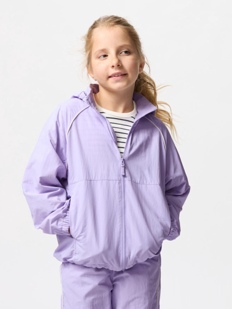 Дитяча кишенькова парка UNIQLO із захистом від ультрафіолету 1159843477 (Бузковий 125-135)