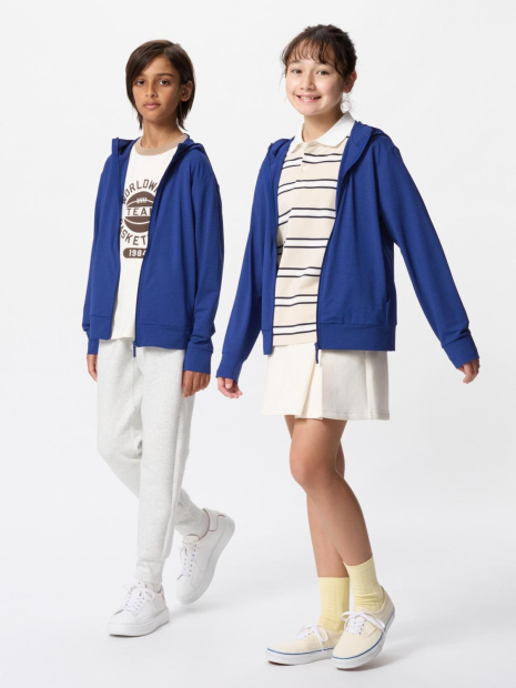 Дитяча ветровка UNIQLO UV Protection із захистом від ультрафіолету 1159849093 (Синій 145-155)