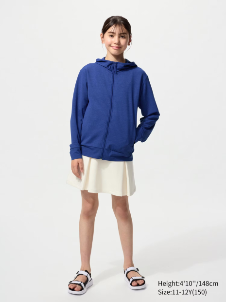 Дитяча ветровка UNIQLO UV Protection із захистом від ультрафіолету 1159849093 (Синій 145-155)
