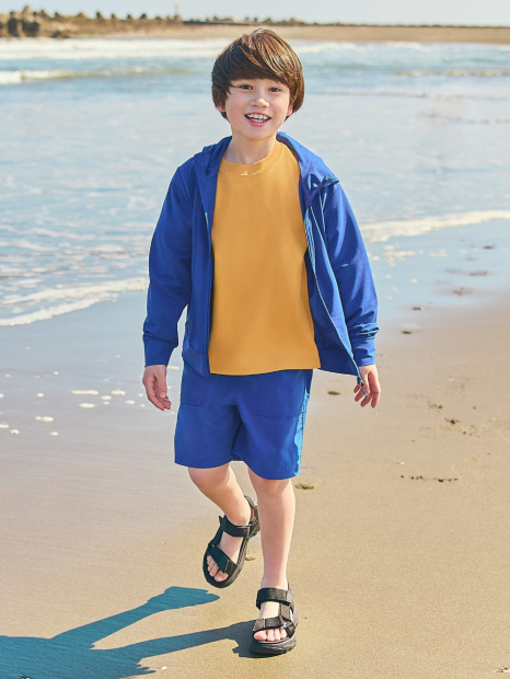 Дитяча ветровка UNIQLO UV Protection із захистом від ультрафіолету 1159849093 (Синій 145-155)