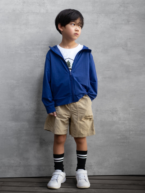 Дитяча ветровка UNIQLO UV Protection із захистом від ультрафіолету 1159849093 (Синій 145-155)