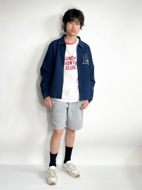 Дитяча куртка UNIQLO на блискавці 1159862113 (Синій 5-6) на зріст 115-125 см