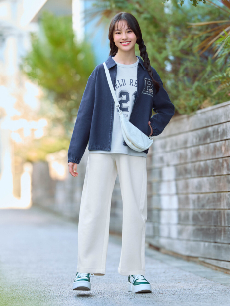 Дитяча куртка UNIQLO на блискавці 1159862113 (Синій 5-6) на зріст 115-125 см