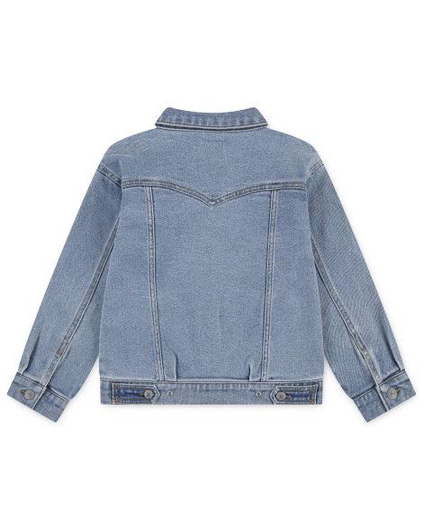 Детская джинсовая куртка Levi's с вышивкой 1159863545 (Синий 140-155 см) на рост 140-155 см