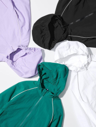 Детская карманная парка UNIQLO с защитой от ультрафиолета 1159840967 (Черный 145-155)