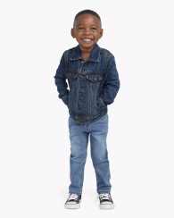 Дитяча джинсова куртка Levi's 1159845769 (Синій 3T)
