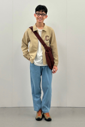 Детская куртка UNIQLO на молнии 1159862111 (Бежевый 11-12) на рост 145-155 см