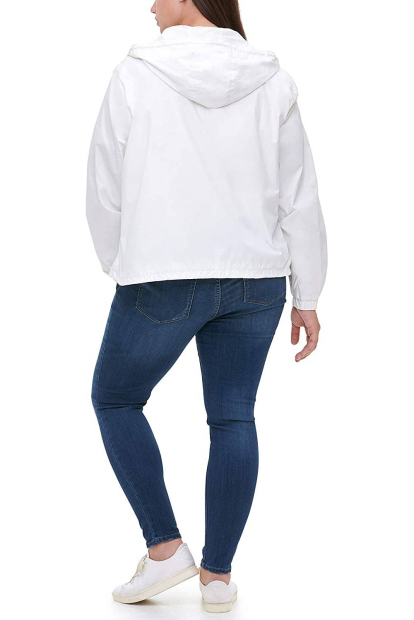 Женская ветровка Levi's с капюшоном 1159859329 (Белый 2X)