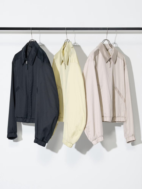 Куртка легкая UNIQLO на молнии 1159839859 (Бежевый XL)