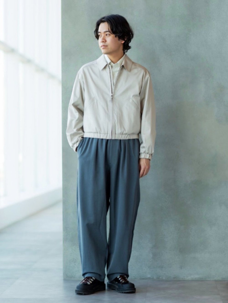 Куртка легкая UNIQLO на молнии 1159839842 (Бежевый XXL)