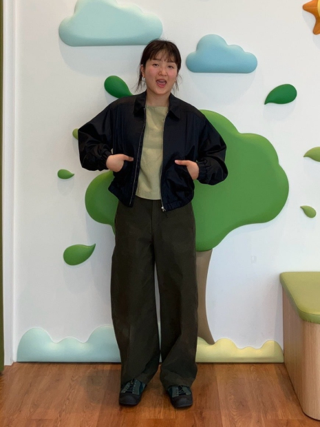 Куртка легка UNIQLO на блискавці 1159839860 (Чорний XL)