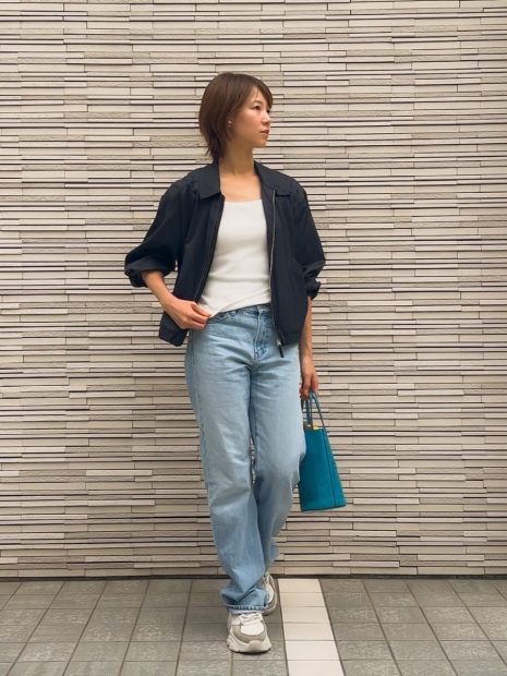 Куртка легка UNIQLO на блискавці 1159839860 (Чорний XL)
