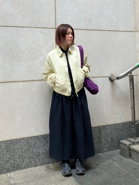Куртка легкая UNIQLO на молнии 1159839883 (Бежевый XL)