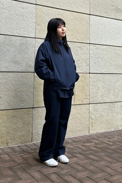 Ветровка с защитой от ультрафиолета Uniqlo легкая куртка UV Protection 1159839998 (Синий S)
