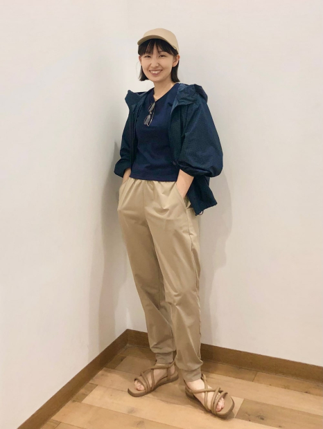 Ветровка с защитой от ультрафиолета Uniqlo легкая куртка UV Protection 1159839998 (Синий S)