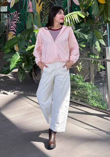 Вітровка із захистом від ультрафіолету Uniqlo легка куртка UV Protection 1159840047 (Рожевий XS)
