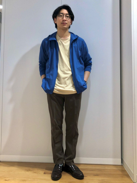 Ветровка с защитой от ультрафиолета UPF50+ Uniqlo 1159843460 (Синий M)