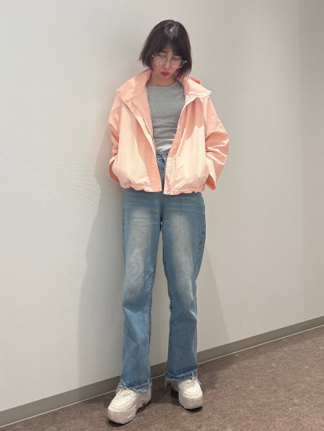 Ветровка Uniqlo легкая куртка 1159842663 (Розовый XXL)