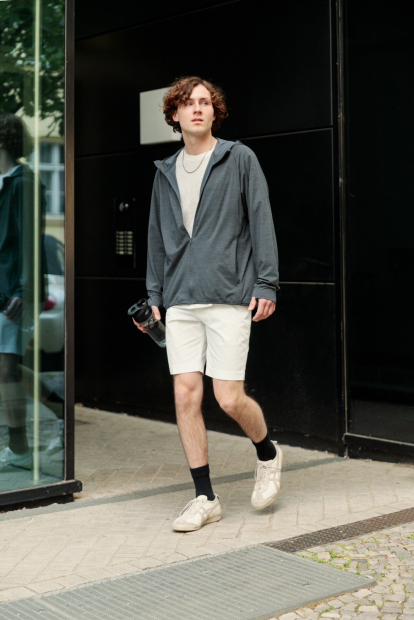 Ветровка с защитой от ультрафиолета UPF40+ Uniqlo 1159843380 (Серый XXL)