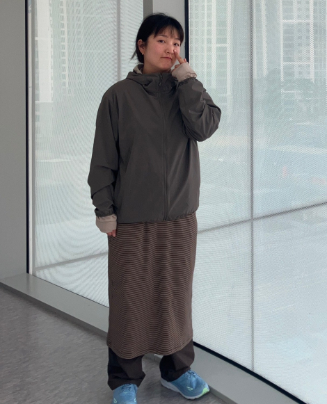 Ветровка с защитой от ультрафиолета UPF40+ Uniqlo 1159843380 (Серый XXL)