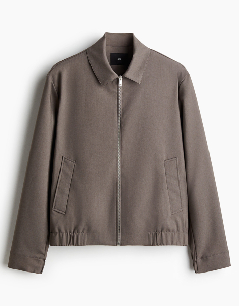 Мужская ветровка H&M 1159844117 (Серый XS)