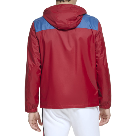 Ветровка мужская Tommy Hilfiger легкая водонепроницаемая куртка с капюшоном 1159846120 (Красный 3XL)