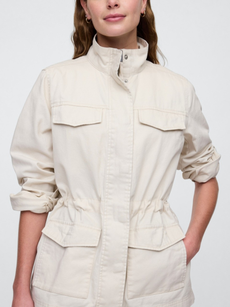 Женская ветровка GAP 1159847027 (Молочный S)