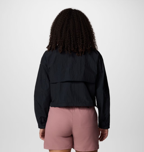 Женская ветровка Columbia на молнии 1159852533 (Черный 1X)