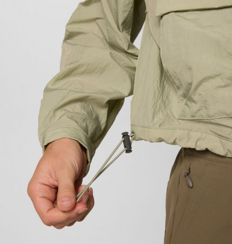 Женская ветровка Columbia на молнии 1159852656 (Зеленый XXL)