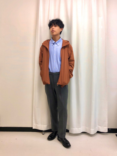 Ветровка Uniqlo защита от ультрафиолета 1159855184 (Коричневый XL)