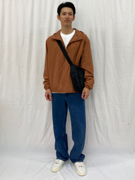 Ветровка Uniqlo защита от ультрафиолета 1159855184 (Коричневый XL)