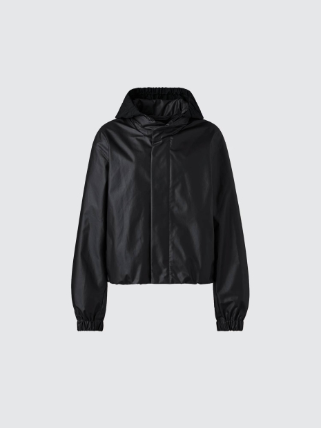 Легкая куртка Uniqlo со скрытым капюшоном 1159859110 (Черный XS)