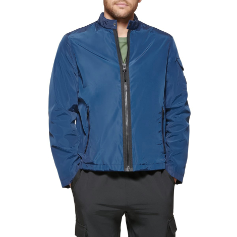 Мужская ветровка DKNY на молнии 1159859437 (Синий XXL)