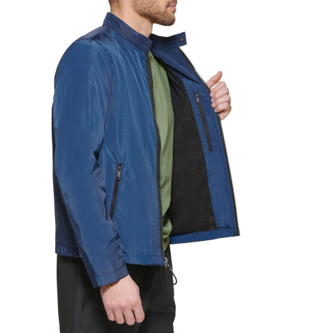 Мужская ветровка DKNY на молнии 1159859437 (Синий XXL)