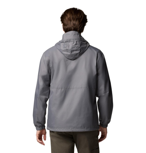 Мужская водонепроницаемая куртка COLUMBIA ветровка с капюшоном 1159860139 (Серый XL)