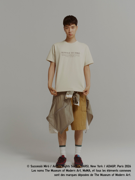 Парка Uniqlo легкая ветровка с капюшоном 1159862340 (Бежевый L)