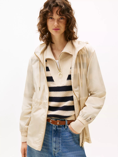 Ветровка Tommy Hilfiger на молнии 1159862841 (Бежевый XXL)