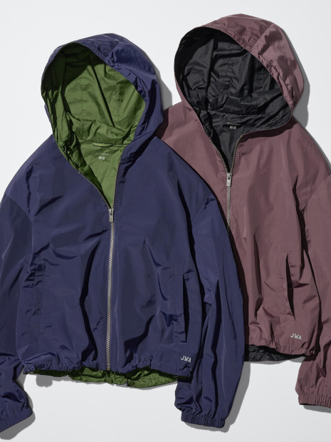 Ветровка Uniqlo JW ANDERSON легкая куртка 1159863002 (Синий XXL)