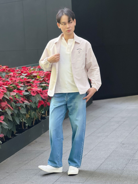 Ветровка PEANUTS Uniqlo 1159864509 (Молочный XXL)