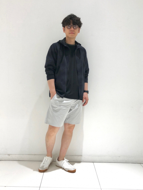 Легка куртка Uniqlo куртка з капюшоном 1159864691 (Чорний XL)