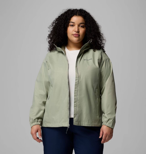 Женская ветровка Columbia 1159864786 (Зеленый 3X)