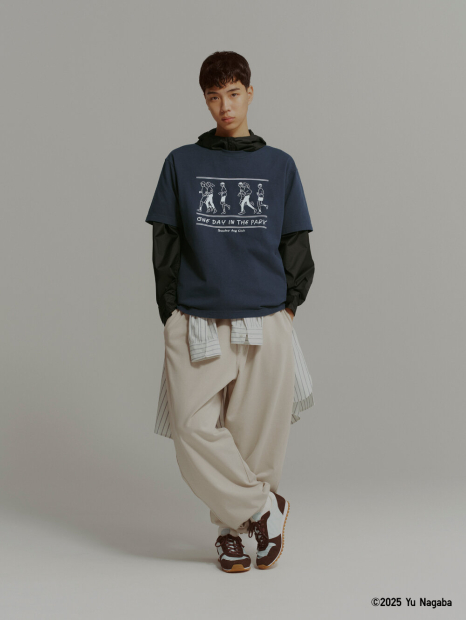 Парка Uniqlo легкая ветровка с капюшоном 1159865392 (Черный M)