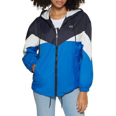 Жіноча куртка Levi's з капюшоном 1159954428 (Синій 3X)