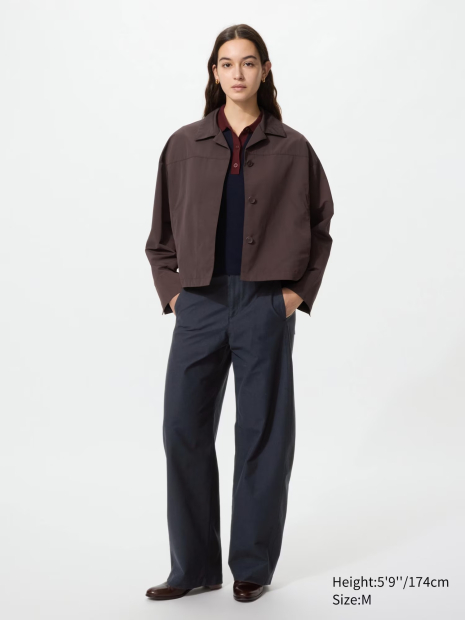 Куртка-рубашка Uniqlo 1159954441 (Коричневый XL)